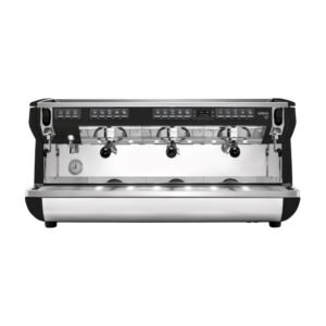 Nuova Simonelli Appia Life Full-Size 3 Group Volumetric XT Espresso Machine – Black