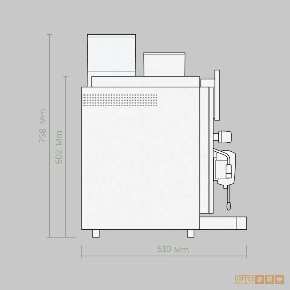 Rex-Royal S300 MCST Commercial Super Automatic Coffee Machine - Image 5