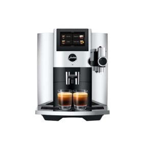 New Jura S8 Super Automatic Coffee Machine - Chrome