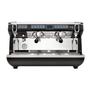 Nuova Simonelli Appia Life Full-Size 2 Group Volumetric XT Espresso Machine – Black
