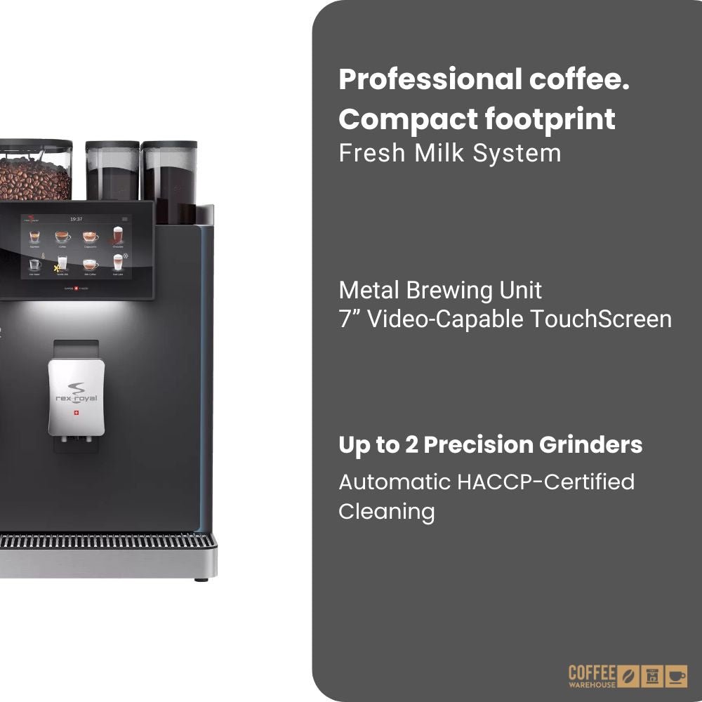 Rex-Royal S2 MCTI Commercial Super Automatic Coffee Machine - Image 2