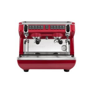Nuova Simonelli Appia Life Compact 2 Group Volumetric Espresso Machine – Red