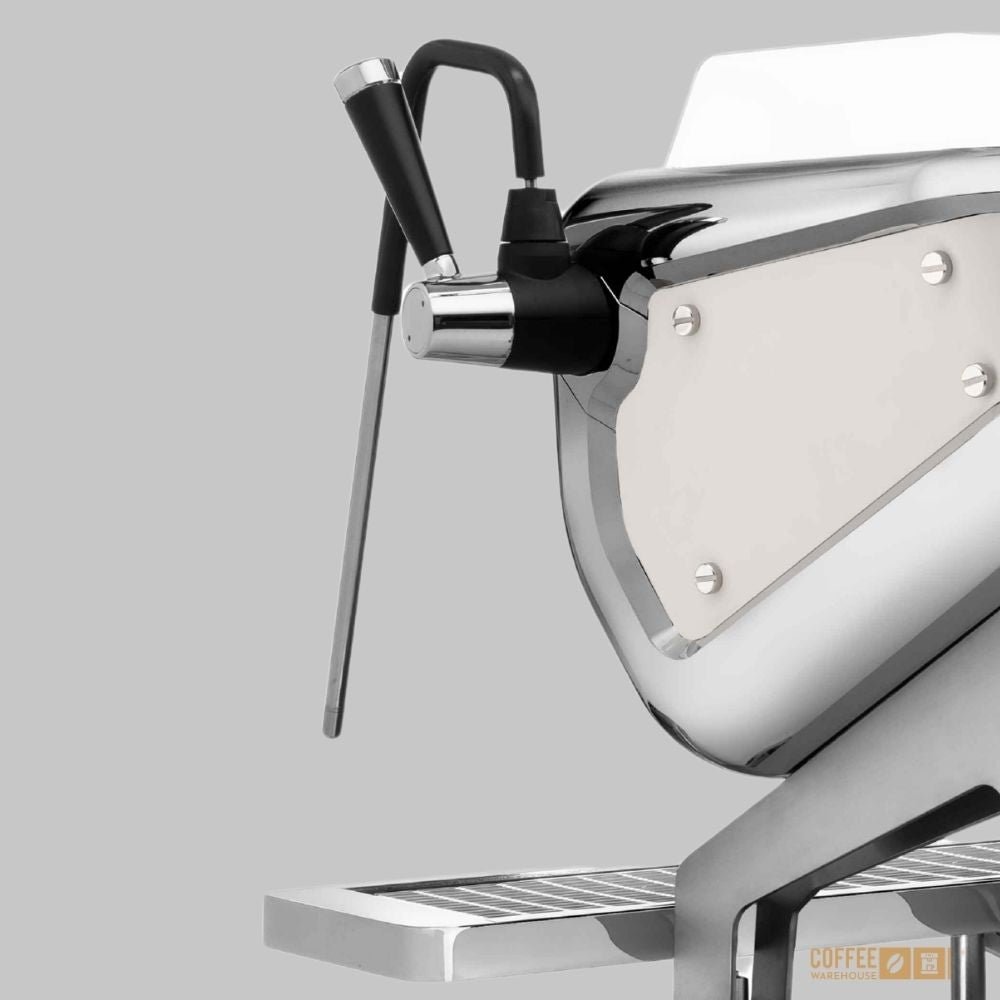 Storm Tempesta SAEP 2 Group Raised Espresso Machine – White & Chrome - Image 11