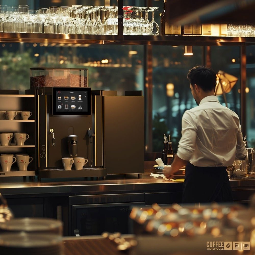 Rex-Royal S500 CST Commercial Super Automatic Coffee Machine - Image 14