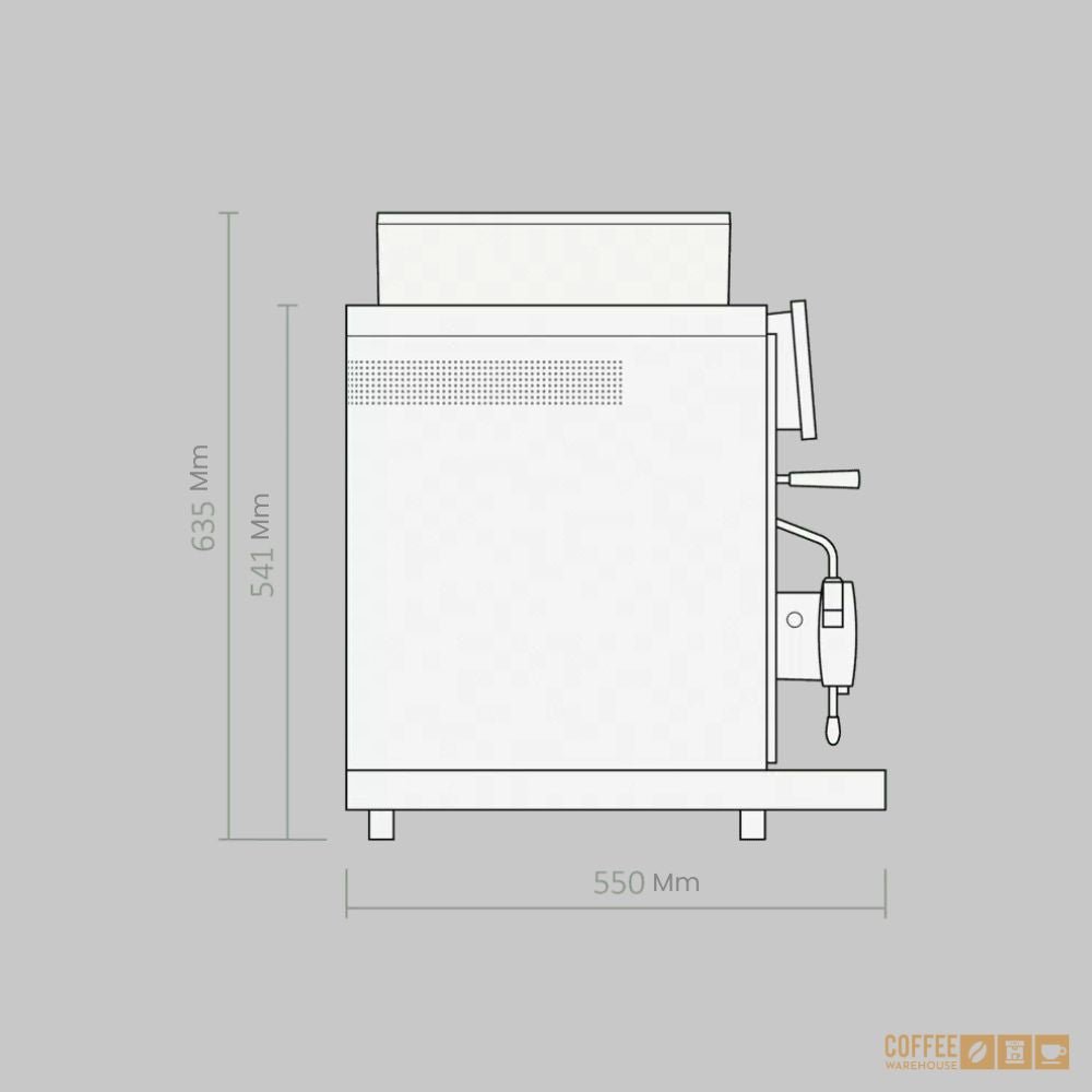 Rex-Royal S2 MCTI Commercial Super Automatic Coffee Machine - Image 17