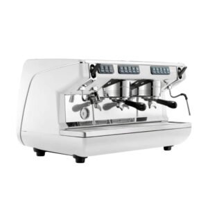 Nuova Simonelli Appia Life Full-Size 2 Group Volumetric Espresso Machine  – White