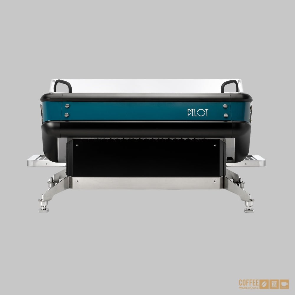 Barista Attitude Pilot SAE 3 Group Raised Espresso Machine – Blue & Black - Image 3