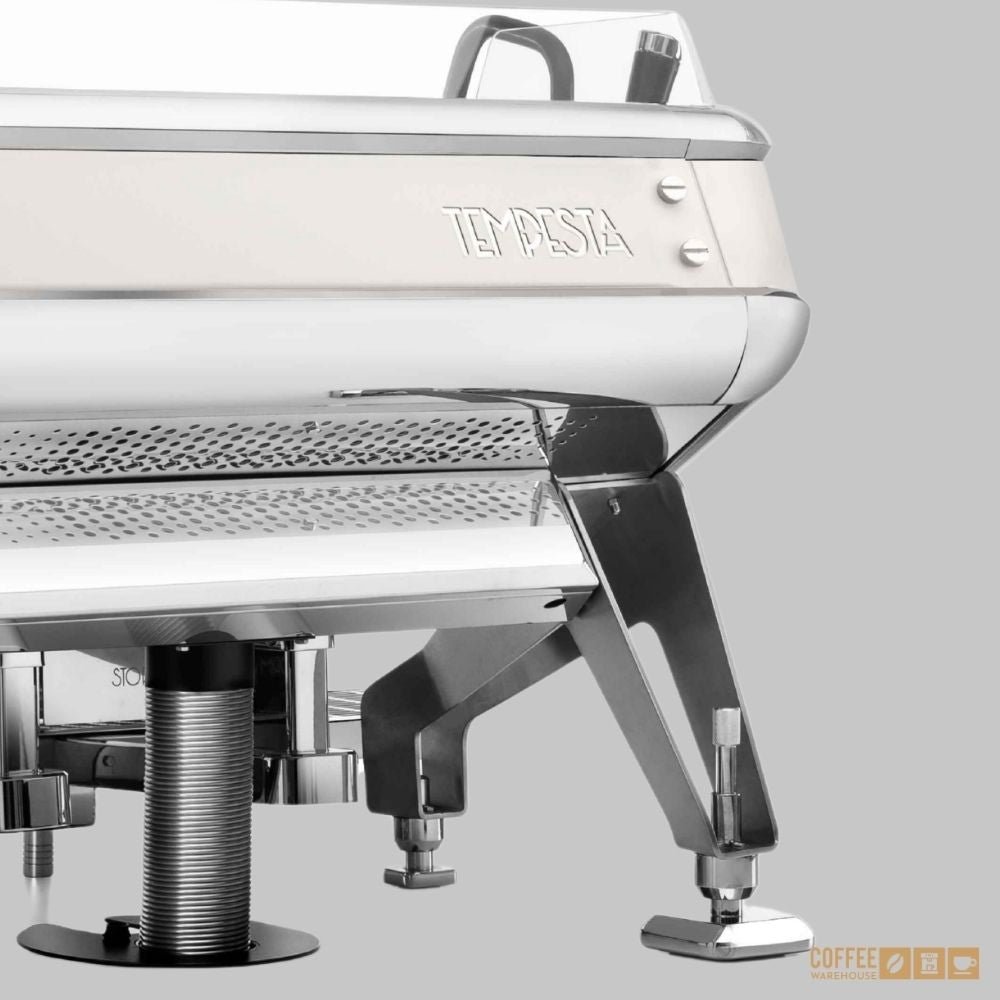 Storm Tempesta SAEP 3 Group Raised Espresso Machine – White & Chrome - Image 10