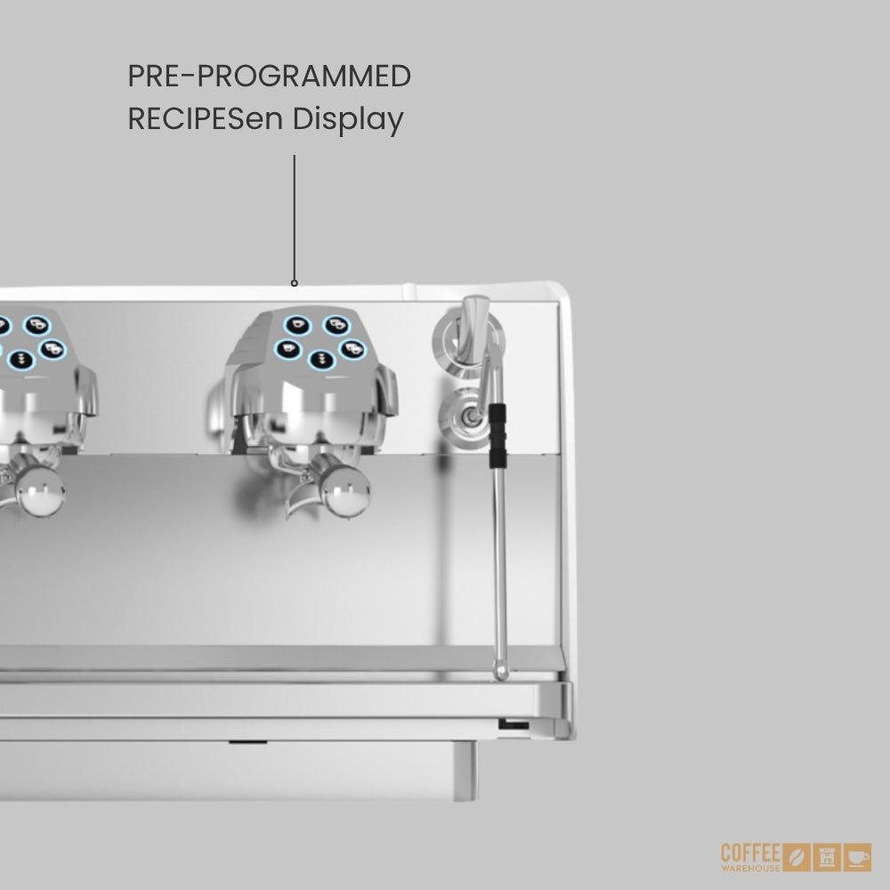 Victoria Arduino Eagle Tempo 3 Group NEO Espresso Machine – Matte White - Image 7