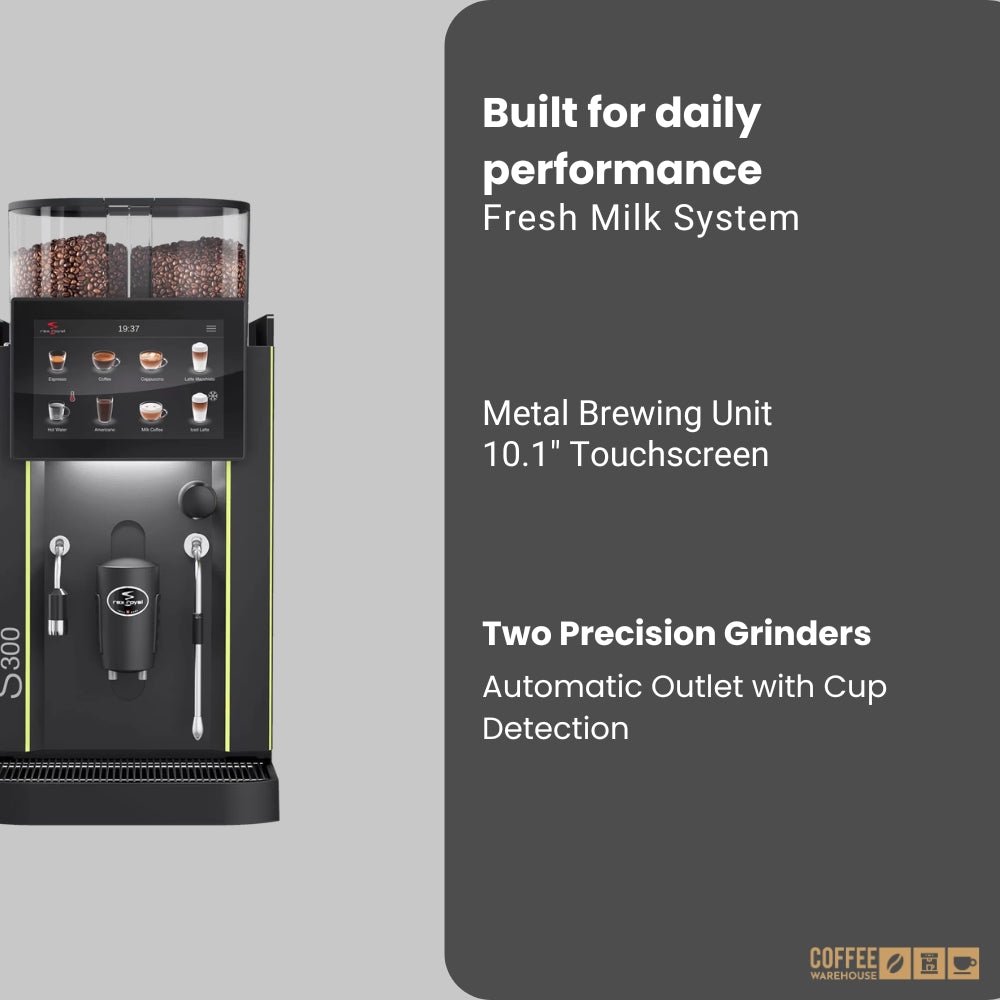 Rex-Royal S300 MCST Commercial Super Automatic Coffee Machine - Image 2