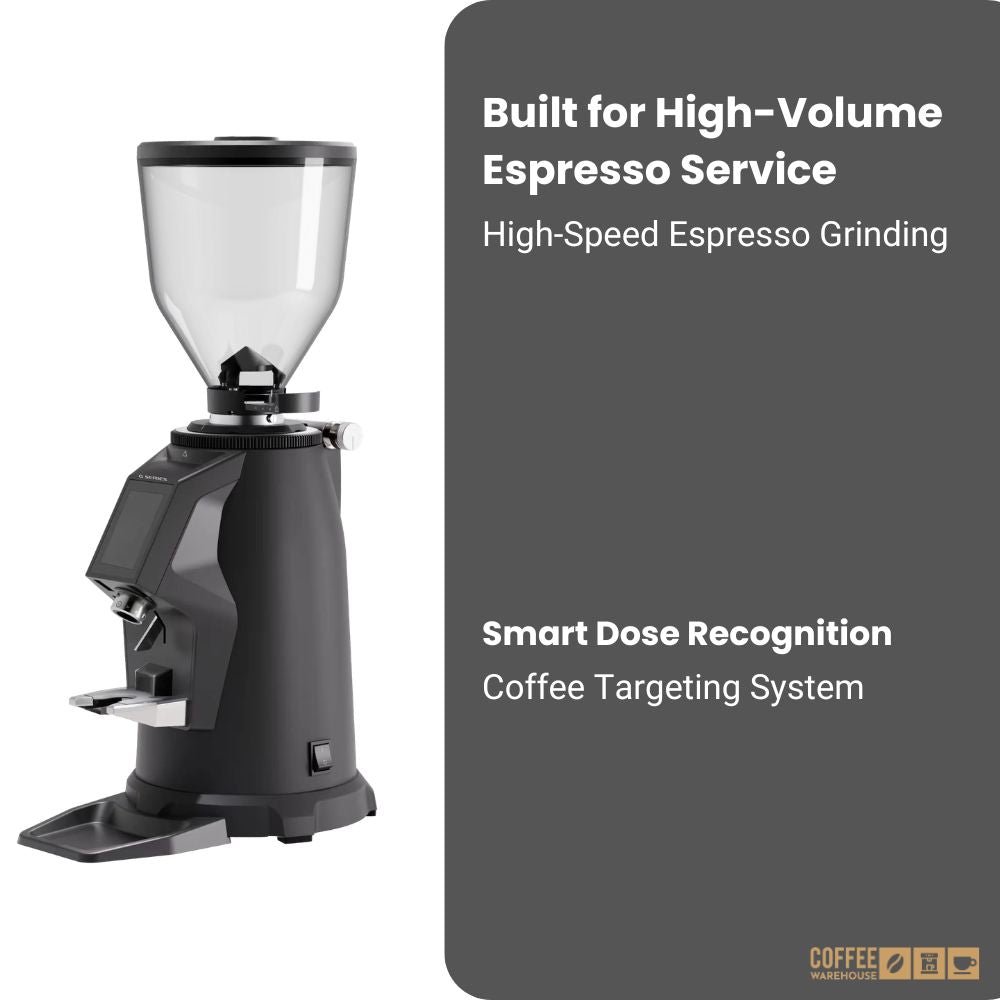 Macap SUPRA 68 G Series Grind-by-Weight Coffee Grinder – Black – 120V - Image 2