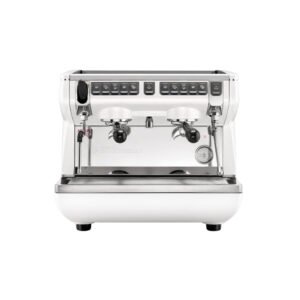 Nuova Simonelli Appia Life Compact 2 Group Volumetric Espresso Machine – White