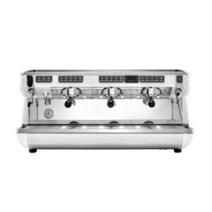 Nuova Simonelli Appia Life Full-Size 3 Group Volumetric XT Espresso Machine – White