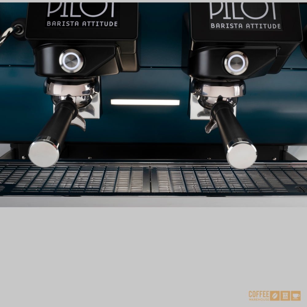 Barista Attitude Pilot SAE 2 Group Raised Espresso Machine – Blue & Black - Image 13