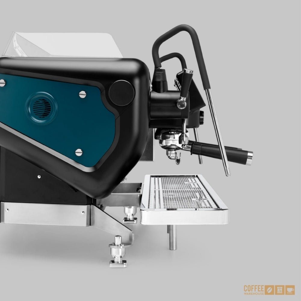 Barista Attitude Pilot SAE 2 Group Raised Espresso Machine – Blue & Black - Image 14