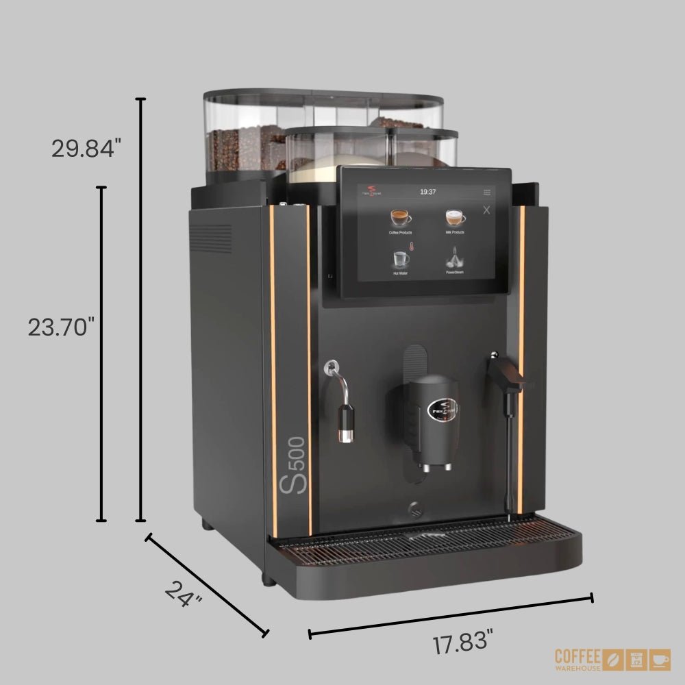 Rex-Royal S500 CST Commercial Super Automatic Coffee Machine - Image 6