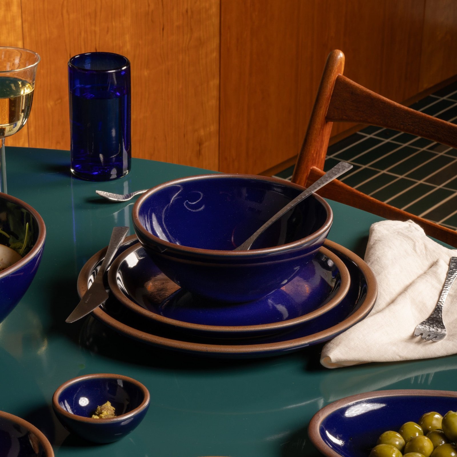 Soup Bowl — Midnight Navy