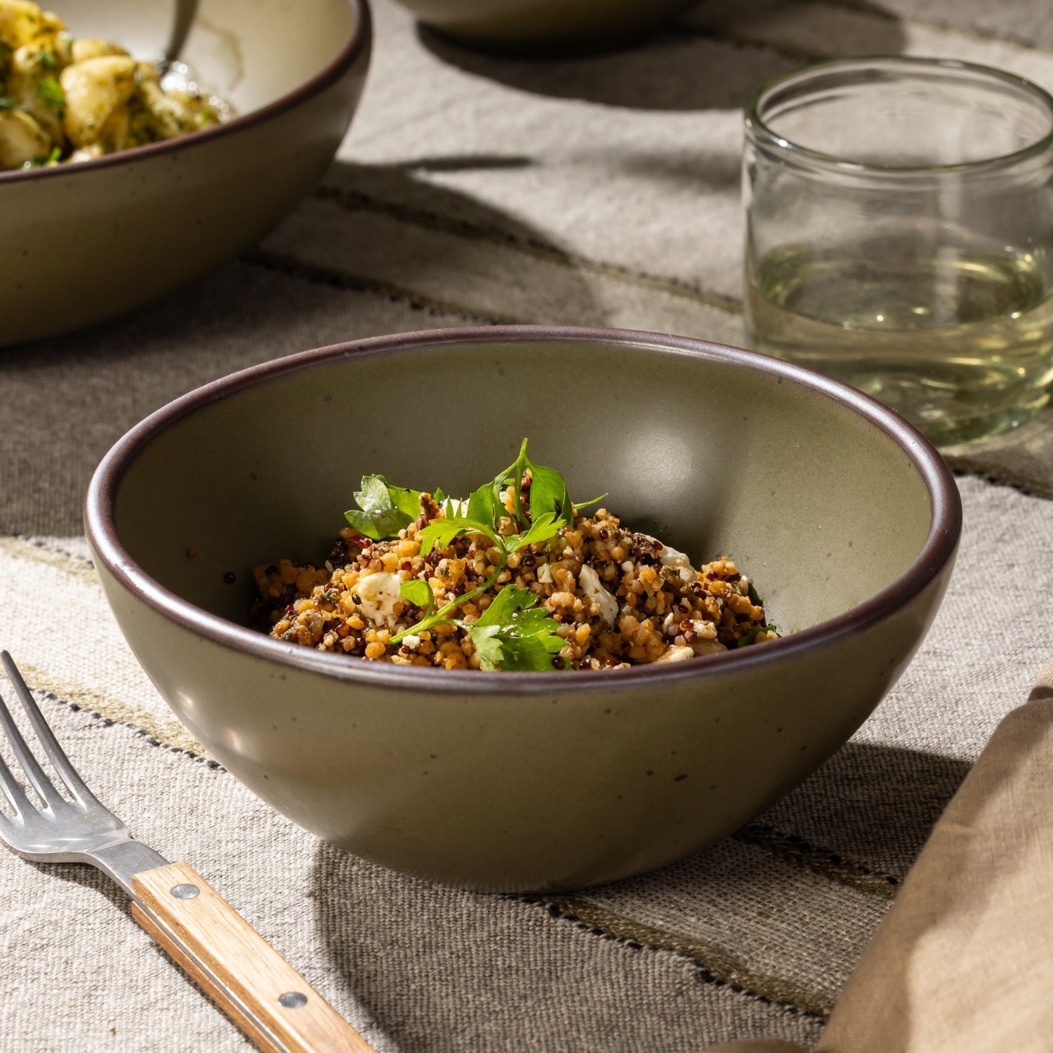 Soup Bowl — Pine Green