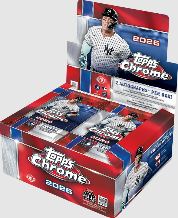 2026 Topps Chrome Baseball Jumbo Hobby Box