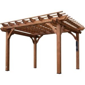 12 x 10 ft Cedar Pergola