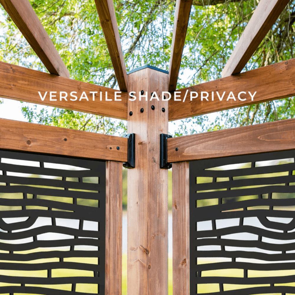 Verona Cedar Cabana Pergola