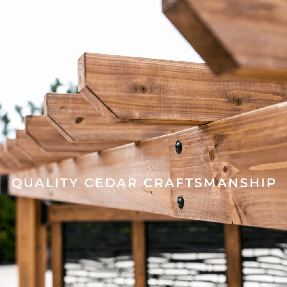 Verona Cedar Cabana Pergola