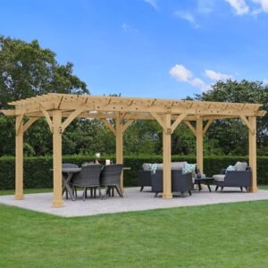 10 x 22 ft Outdoor Patio Pergola