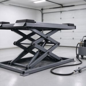 Portable Mid-Rise Scissor Car Lift, 6,000 lb Capacity