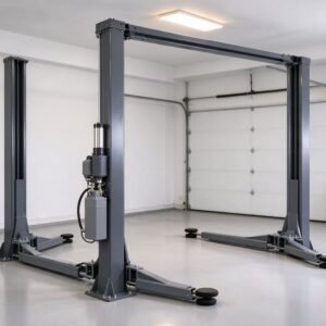 Two-Post Clear-Floor Car Lift, 10,000 lb Capacity, Graphite